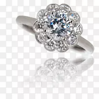 结婚戒指订婚戒指珠宝订婚戒指