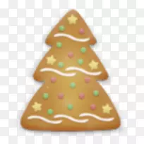 圣诞饼干姜饼人短面包饼干