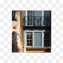 窗立面建筑物业-阳台