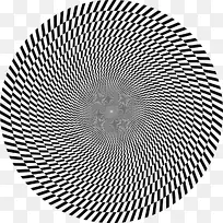 光学错觉光学Fraser螺旋错觉巴伯极错觉圆抽象