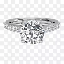 订婚戒指Ritani钻石订婚戒指