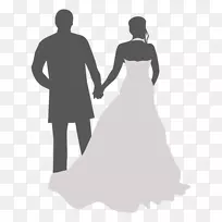 婚礼新娘-新婚夫妇