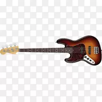 Fender Stratocaster低音吉他挡泥板爵士低音Squier-低音吉他