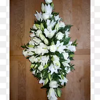 切花花卉设计花卉花束-葬礼