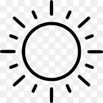 电脑图标剪辑艺术-太阳射线
