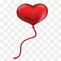 气球心情人节剪贴画-爱情背景