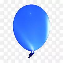 电蓝钴蓝热气球