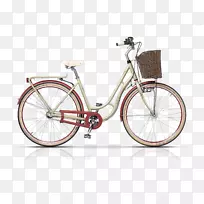 巡洋舰自行车城市自行车复古风格老式服装-自行车