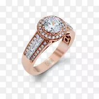 珠宝订婚戒指纽约宝石订婚戒指