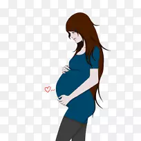 妊娠期膳食补充剂产前护理妇女产前维生素-妊娠