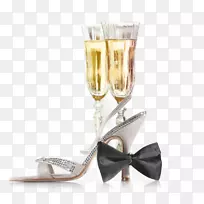 香槟、玻璃杯、酒杯、新年前夜祝酒词