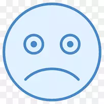 表情笑脸表情电脑图标-悲伤