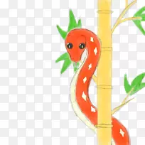 蔬菜水果卡通生物-舞狮