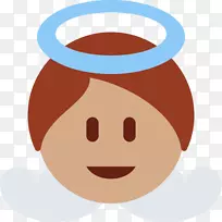 Emojipedia婴儿女儿家庭-天使宝宝