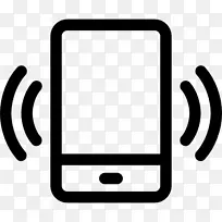 iphone电话符号计算机图标.技术