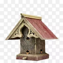 鸟食箱蜂鸟松鼠-小屋
