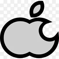 苹果MacBook剪贴画-苹果标志