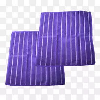 薰衣草钴蓝淡紫色电蓝紫毛巾