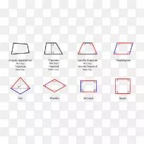四边形梯形几何平行四边形几何图形