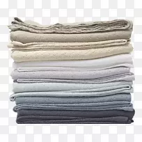 纺织有机棉亚麻布毛毯