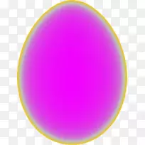 紫罗兰色浅紫色-复活节彩蛋