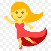 舞蹈表情符号-svg