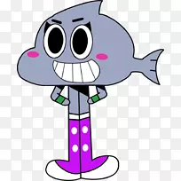 Gumball Watterson anais Watterson病毒-幼鲨