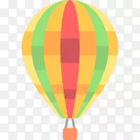 电脑图标热气球热风