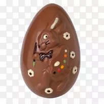 复活节彩蛋巧克力熏巧克力蛋
