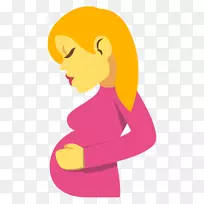 孕妇表情符号含义-怀孕