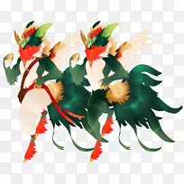 花型设计切花艺术公鸡