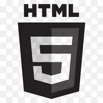HTML web开发徽标万维网联盟-排版