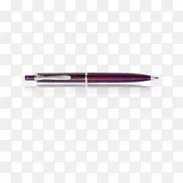 圆珠笔办公用品紫水晶
