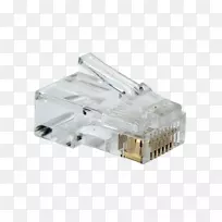 注册千斤顶第5类电缆第6类电缆rj-45电连接器-千斤顶