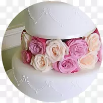 结婚蛋糕结霜和结冰火锅糖霜-婚礼蛋糕