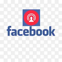 facebook信使文字标记徽标社交网络服务-流光