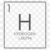 氢化学元素符号周期表化学化合物元素