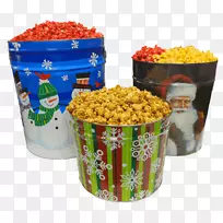 爆米花食品罐头可以赠送容器-爆米花。