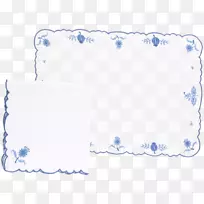 纺织材料矩形microsoft天蓝色桌布
