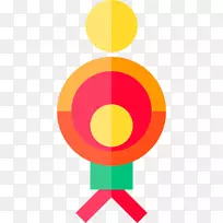 标志黄色区域-怀孕