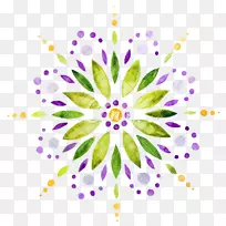 秘密花园里有一位小公主莎拉·克鲁·玛丽·伦诺克斯的书-水彩画叶子