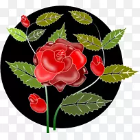 花园玫瑰插花艺术-花卉