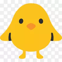 表情符号android iphone贴纸Noto字体-向日葵叶