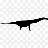 阿根廷龙恐龙轮廓-恐龙