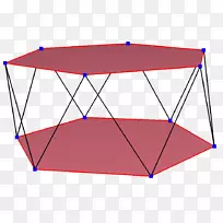 角十二角反棱镜斜多边形六边形多边形