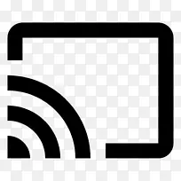Chromecast google铸造计算机图标电视流媒体