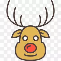圣诞树驯鹿iPhone 8圣诞老人-驯鹿