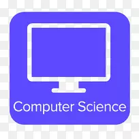 钴蓝紫电蓝标志-电脑台式电脑