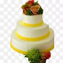 结婚蛋糕纸杯蛋糕面包店-婚礼蛋糕