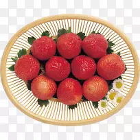 麝香草莓食物覆盆子草莓